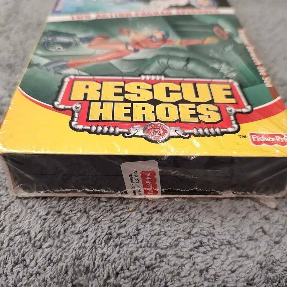 1999 Fisher Price‎ Rescue Heroes VHS 2 Episodes Houston We Have A Problem